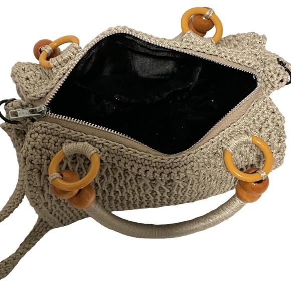 Crochet Handmade Sling Shoulder Bag - Picture 2 of 6